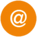 Komm-Mail-Icon-orange-rund